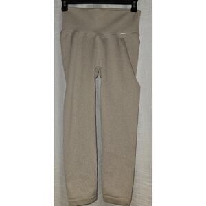 Lilias Active Workout Leggings Womens Size Medium The Ribbed Knit Collection